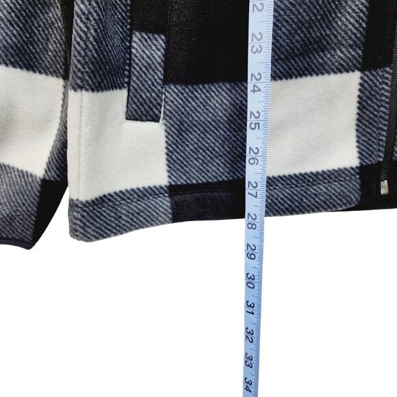 Skechers Mens Full Zip Jacket Size Small Black / White Lightweight & Comfortable - Picture 12 of 13